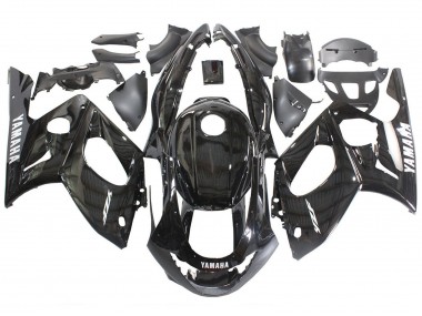 Carenagens Moto Yamaha YZF600R Thundercat 1996-2007 - Preto Brilhante