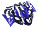 Carenagens Moto Yamaha YZF600R Thundercat 1996-2007 - Azul Preto Brilhante