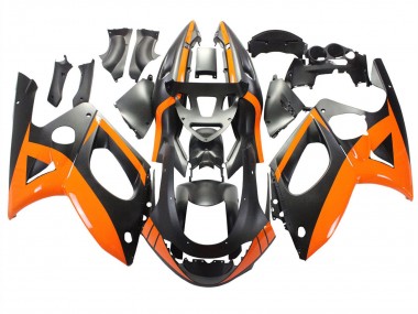 Carenagens Moto Yamaha YZF600R Thundercat 1996-2007 - Preto Laranja