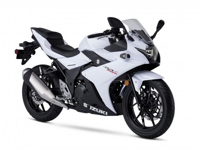 Kits Carenagem Moto Suzuki GSX250R 2017-2020 - Branco Preto