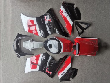 Carenagens Moto Suzuki RG400 RG500 RG400/500 1984-1987 - Branco Vermelho Preto