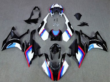 Carenagens Moto BMW S1000RR 2019-2022 - Preto Branco Azul Vermelho