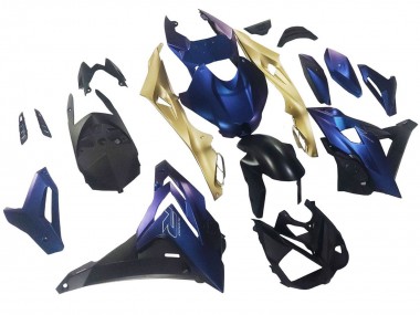 Carenagens Moto BMW S1000R 2014-2016 - Matte Azul Escuro