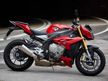Carenagens Moto BMW S1000R 2014-2016 - Preto Vermelho