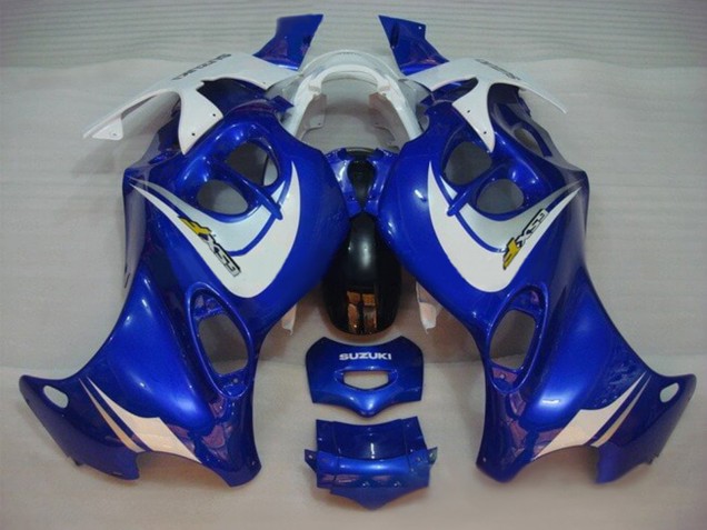 Carenagens Moto Suzuki GSX600F/GSX750F 2004-2006 - Azul Branco