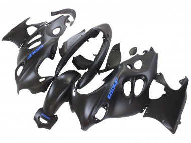 Carenagens Moto Suzuki GSX600F/GSX750F 2004-2006 - Preto Fosco Azul Logo