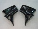 Carenagens Moto Honda CBR600RR 2003-2004 - Preto Brilhante Vermelho Decalques