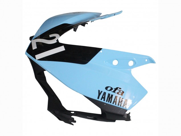 Carenagens Moto Yamaha YZF R3/R25 2015-2018 - Azul Claro Preto Yamalube 21