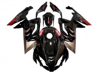 Carenagens Moto Aprilia RS125 2006-2011 - Preto Brilhante Vermelho
