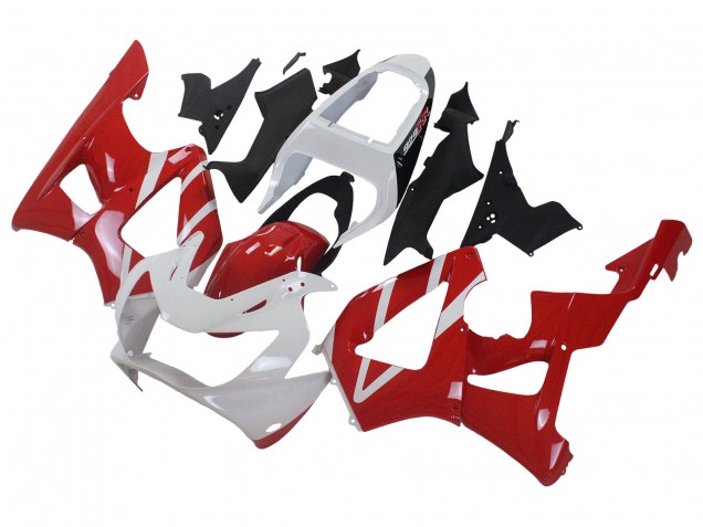 Carenagens Moto Honda CBR900RR 929 2000-2001 - Branco Vermelho