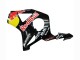 Carenagens Moto Honda CBR900RR 954 2002-2003 - Preto Brilhante Amarelo Red Bull Michelin
