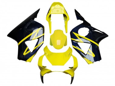 Carenagens Moto Honda CBR900RR 954 2002-2003 - Amarelo Prata Preto