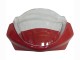 Carenagens Moto Ducati Monster 696 796 1100 1100S 2008-2012 - Vermelho Branco