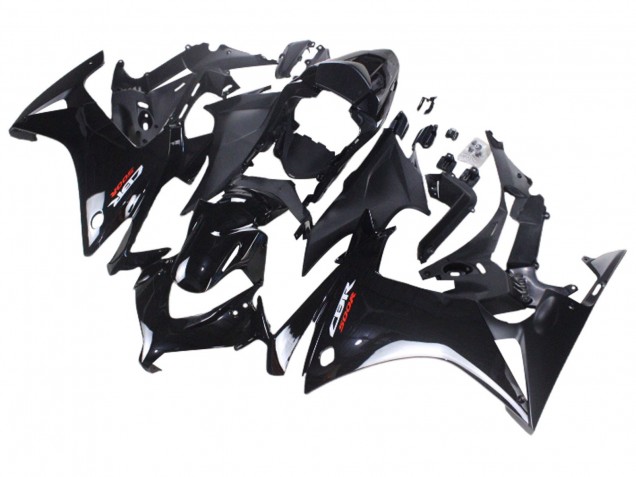 Carenagens Moto Honda CBR500R 2013-2015 - Preto Brilhante Preto Fosco