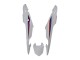 Carenagens Moto Honda CBR500R 2013-2015 - Branco Vermelho Azul HRC