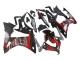 Carenagens Moto Honda CBR500R 2013-2015 - Vermelho Prata Preto Brilhante