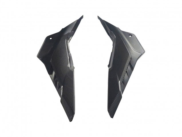 Carenagens Moto Honda CBR500R 2016-2018 - Preto Fibra de Carbono Vermelho