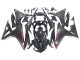 Carenagens Moto Honda CBR500R 2016-2018 - Preto Fibra de Carbono Vermelho