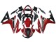Carenagens Moto Honda CBR500R 2016-2018 - Vermelho Branco Preto Fosco