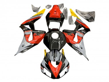 Carenagens Moto Honda CBR1000RR 2006-2007 - Nardo Cinzento Vermelho Amarelo Preto Brilhante Red Bull Repsol HRC