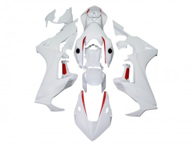 Carenagens Moto Honda CBR1000RR 2017-2023 - Branco Vermelho Linha