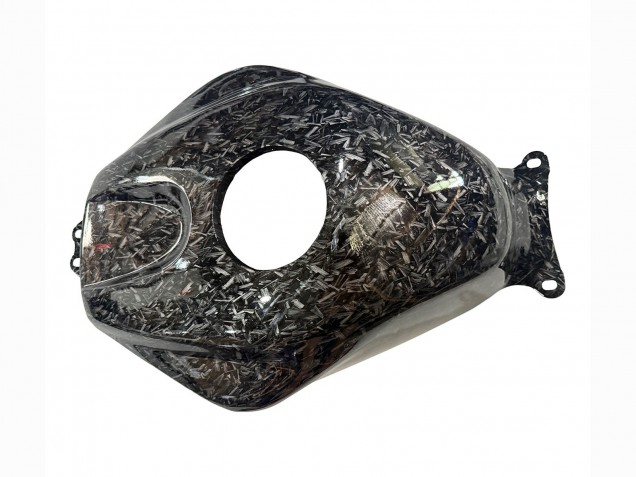 Carenagens Moto Honda CBR600RR 2003-2004 - Roxo Preto Forjado Fibra de Carbono