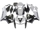 Carenagem Moto Honda CBR600RR 2005-2006 - Branco Preto