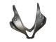 Carenagem Moto Honda CBR600RR 2007-2008 - Prata Preto Brilhante