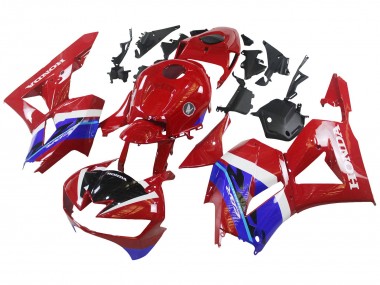 Carenagens Moto Honda CBR600RR 2013-2023 - Vermelho Azul