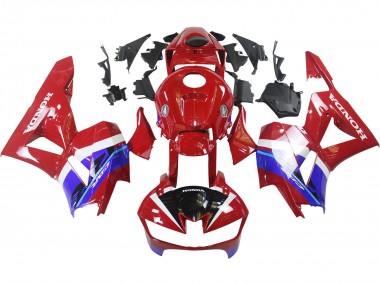 Carenagens Moto Honda CBR600RR 2013-2023 - Vermelho Azul