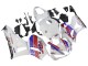 Carenagem Moto Honda CBR600RR 2013-2023 - Branco Vermelho Azul HRC