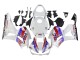 Carenagem Moto Honda CBR600RR 2013-2023 - Branco Vermelho Azul HRC
