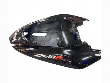 Carenagens Moto Kawasaki ZX10R 2004-2005 - Branco Preto West Ninja
