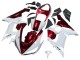 Carenagens Moto Kawasaki ZX6R 2005-2006 - Branco Vermelho
