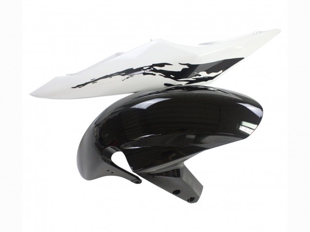 Carenagem Moto Suzuki GSXR 600 / GSXR 750 2004-2005 - Branco Preto