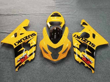 Carenagens Moto Suzuki GSXR 600 / GSXR 750 2004-2005 - Amarelo Preto