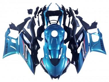 Carenagem Moto Yamaha YZF R3/R25 2019-2021 - Azul Preto