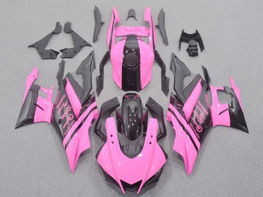 Carenagem Moto Yamaha YZF R3/R25 2019-2021 - Rosa Preto Monstro