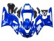 Carenagens Moto Yamaha YZF 1000 R1 1998-1999 - Azul Branco