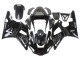Carenagens Moto Yamaha YZF 1000 R1 2000-2001 - Preto Brilhante Branco Monstro Motul