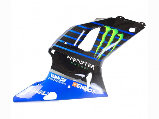 Carenagens Moto Yamaha YZF 1000 R1 2000-2001 - Azul Preto Verde Monstro Yamalube ENEOS 46
