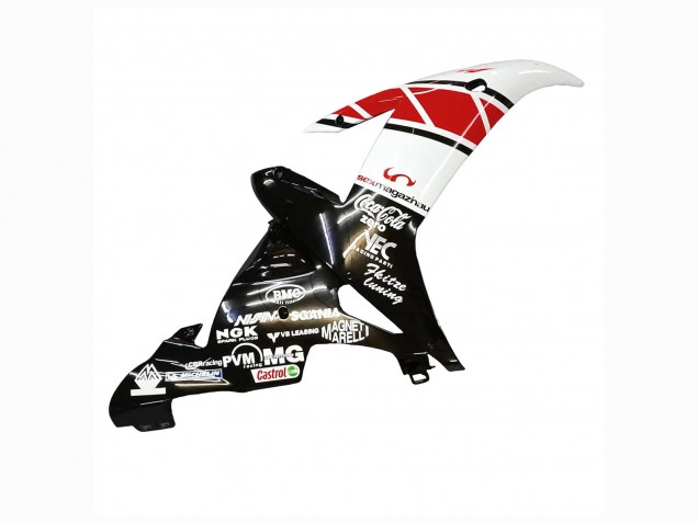 Carenagens Moto Yamaha YZF 1000 R1 2002-2003 - Branco Vermelho Preto Castrol