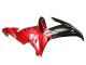 Carenagens Moto Yamaha YZF 1000 R1 2002-2003 - Preto Brilhante Vermelho Chama