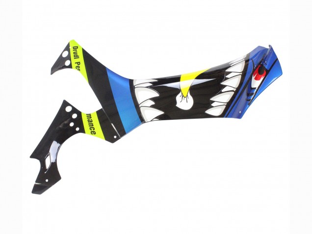 Carenagens Moto Yamaha YZF 1000 R1 2020-2025 - Azul Verde Preto Tubarão