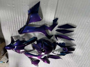 Carenagens Moto Yamaha YZF 1000 R1 2020-2025 - Gradiente Azul Roxo