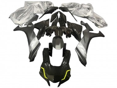 Carenagens Moto Yamaha YZF 1000 R1 2020-2025 - Prata Preto Brilhante Amarelo