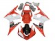 Carenagens Moto Yamaha YZF R6S 2006-2009 - Vermelho Branco Preto