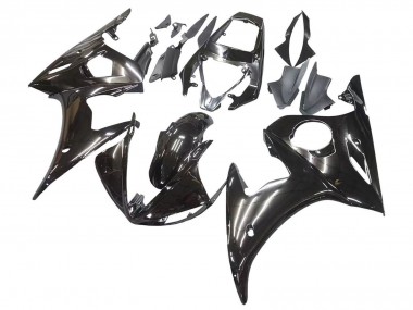 Carenagens Moto Yamaha YZF R6S 2006-2009 - Preto Brilhante