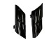 Carenagens Moto Kawasaki Z1000 2010-2013 - Laranja Preto Brilhante