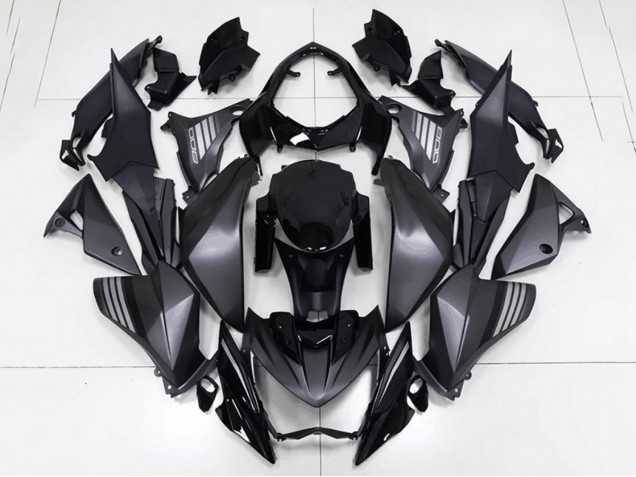 Carenagens Moto Kawasaki Z800 2013-2018 - Preto Fosco
